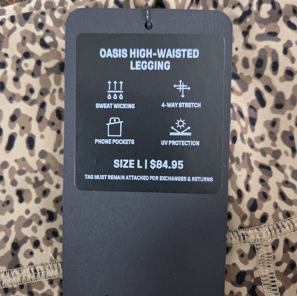 Fabletics Leopard Print PureLuxe High Waisted Leg… - image 3